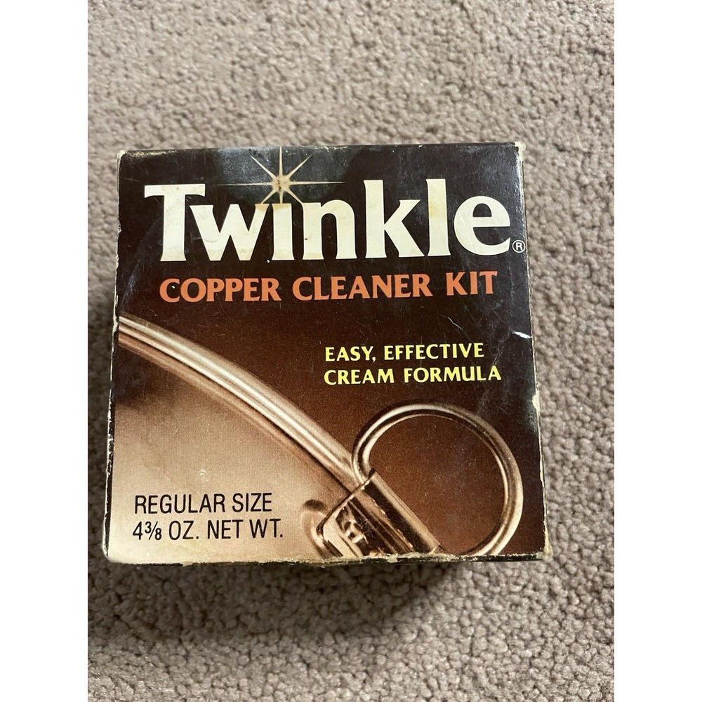 Vintage 1980's‎ Twinkle Copper Cleaner Kit in Box Y2k